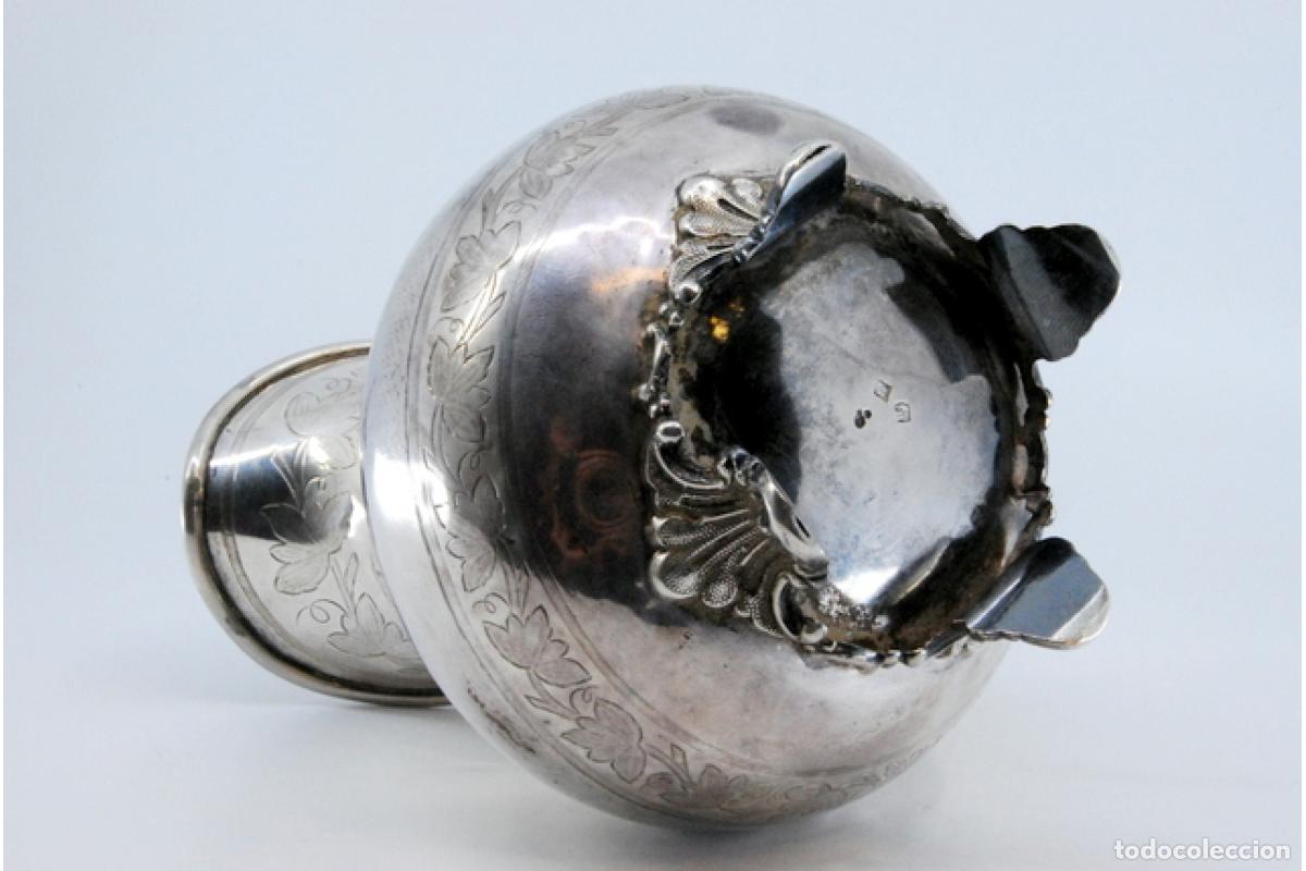 Antig&uuml;edades: Jarra de agua de plata - Foto 9