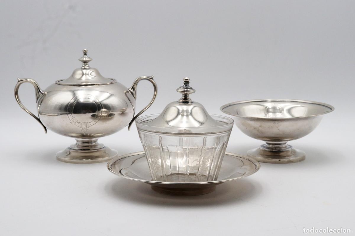 Antig&uuml;edades: Servicio de t&eacute; y caf&eacute;, en parte - Foto 7
