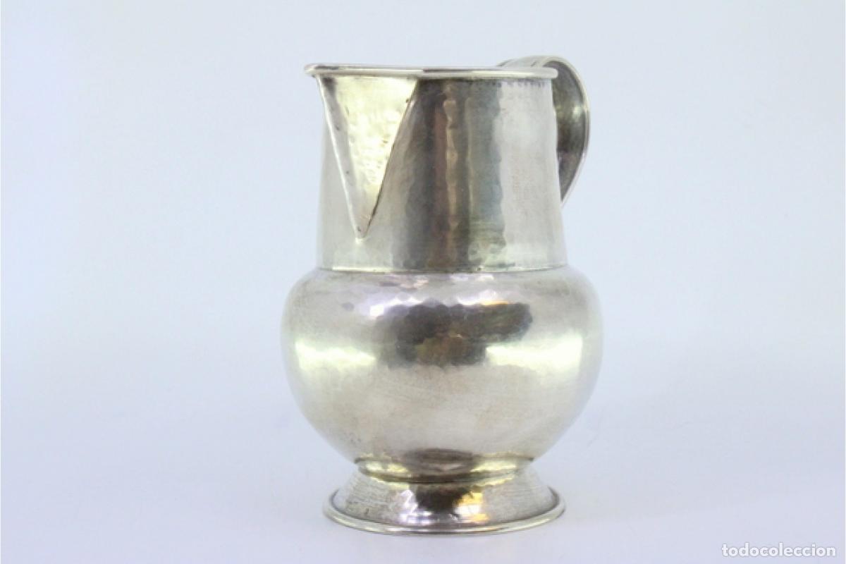 Antig&uuml;edades: Jarra de vino de plata - Foto 2