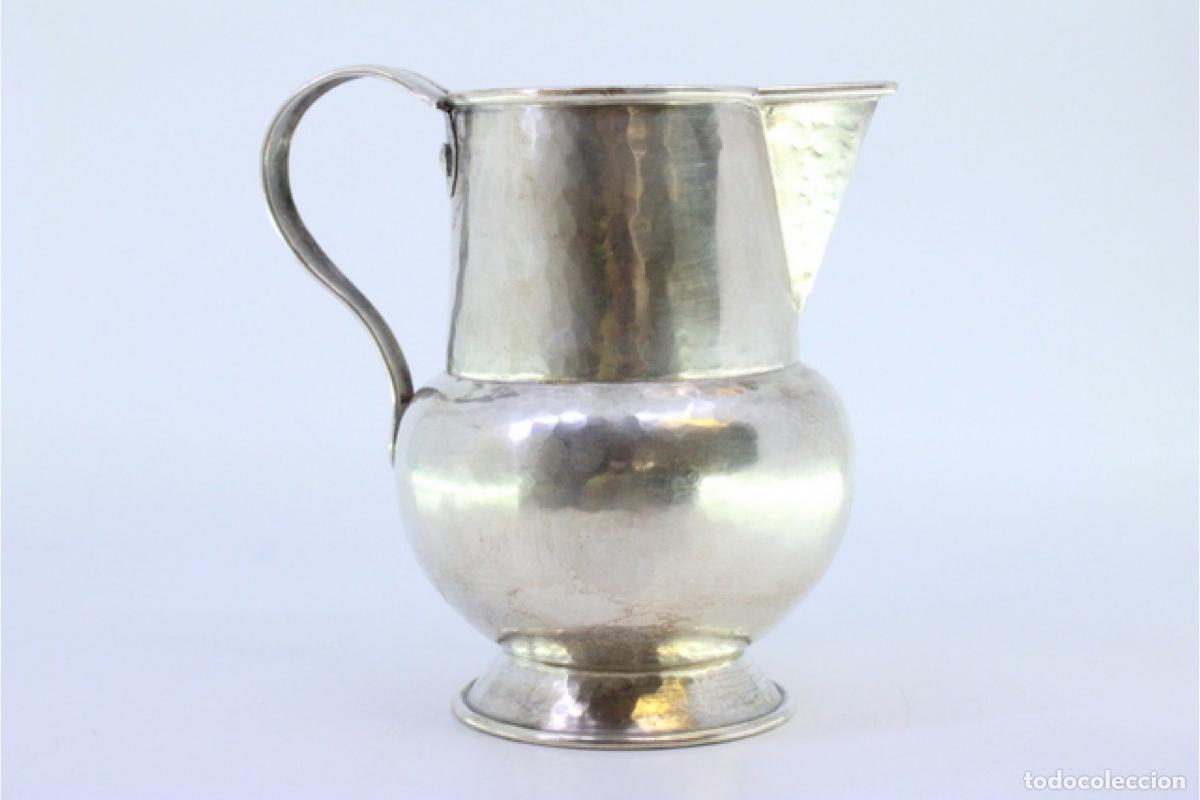 Antig&uuml;edades: Jarra de vino de plata - Foto 3