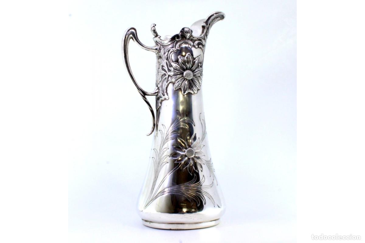 Antig&uuml;edades: Jarra de agua de plata - Foto 9