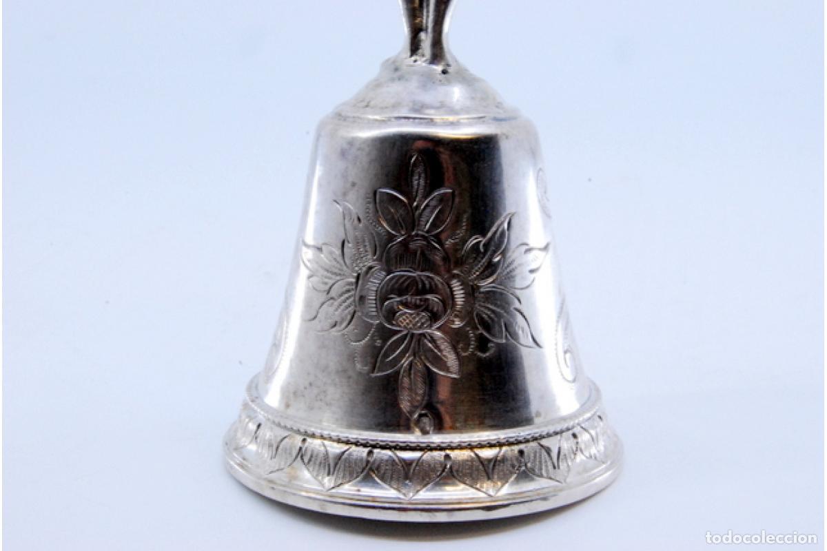 Antig&uuml;edades: Campana de plata - Foto 3