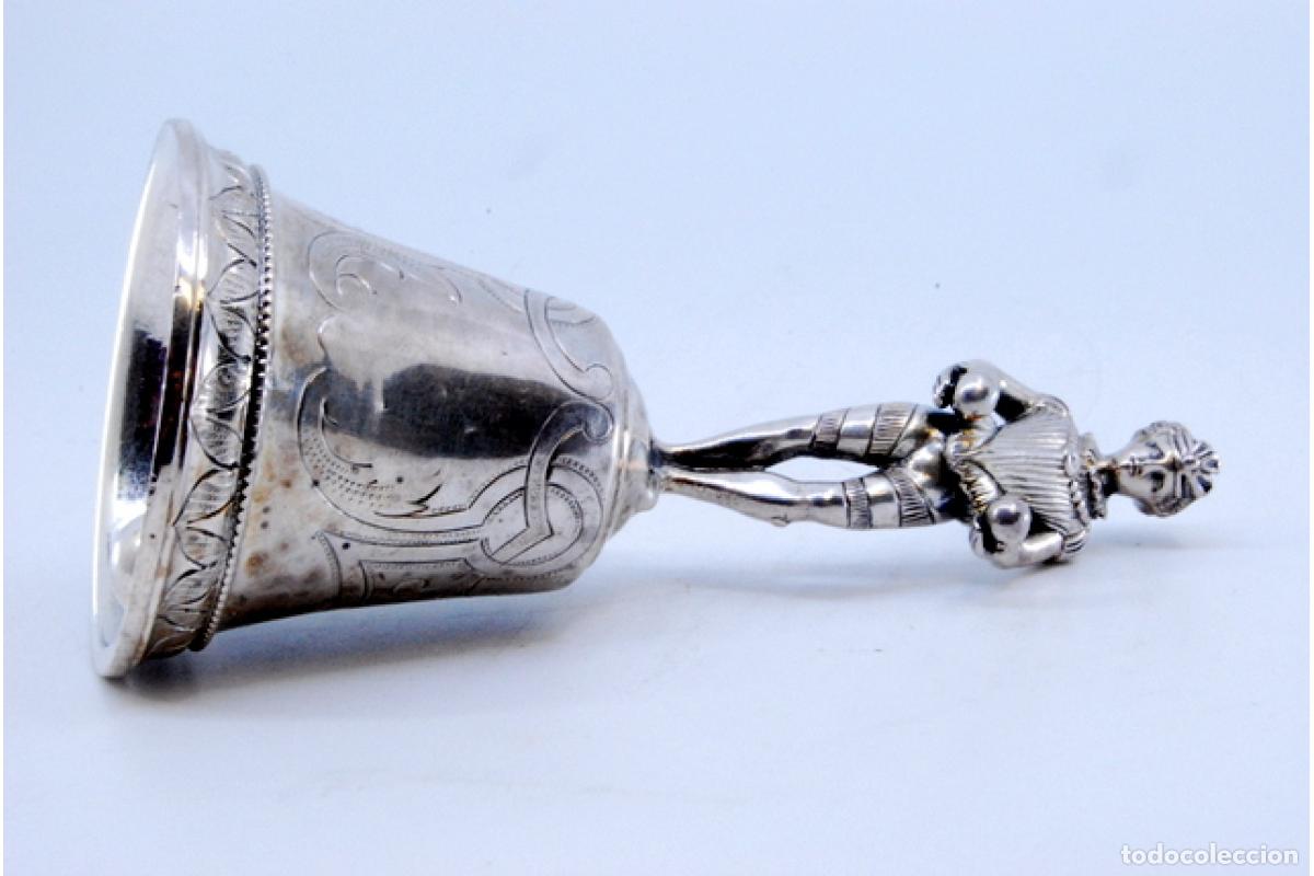 Antig&uuml;edades: Campana de plata - Foto 7