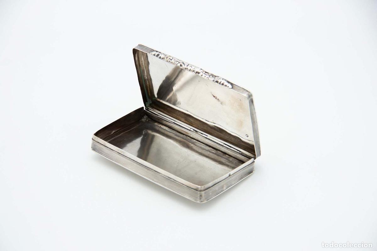 Antig&uuml;edades: Caja de tabaco, en plata - Foto 2
