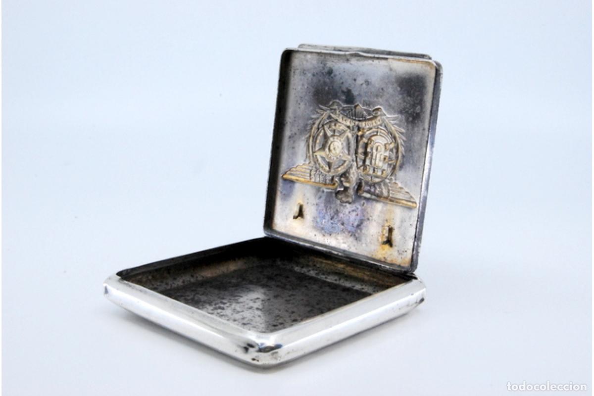 Antig&uuml;edades: Caja de cigarrillos, en plata - Foto 9