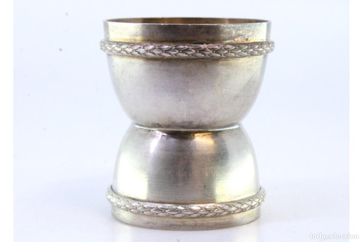 Antig&uuml;edades: Soporte para huevos, en plata - Foto 5