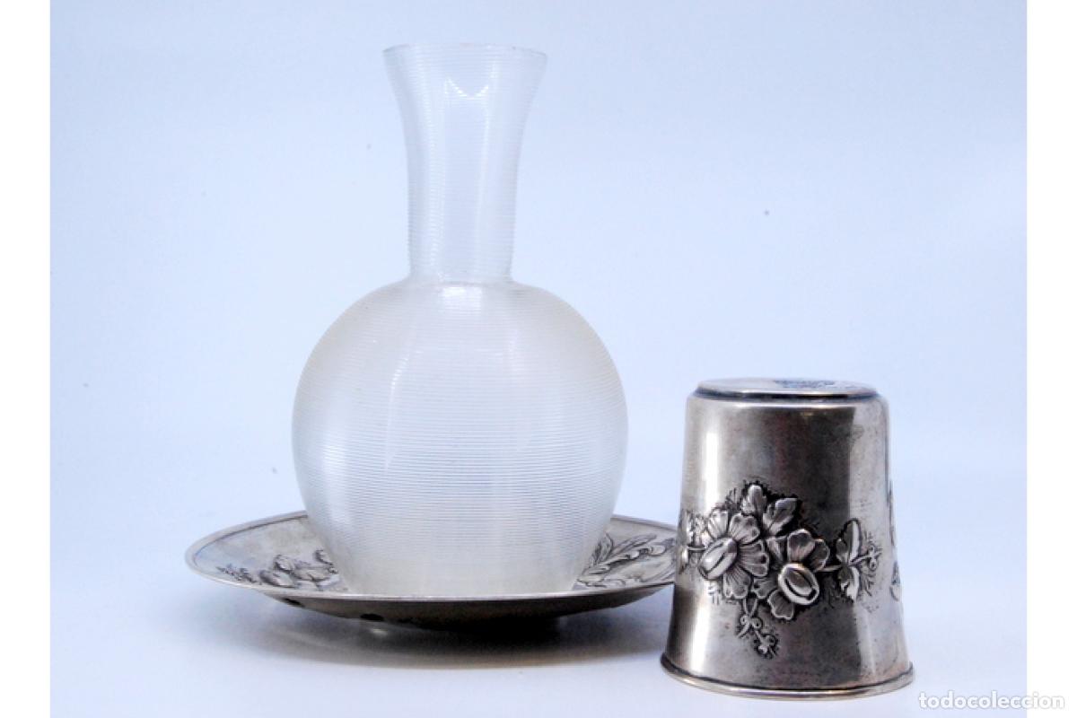 Antig&uuml;edades: Botella de noche, en plata - Foto 4