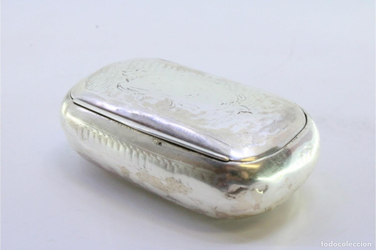 Antig&uuml;edades: Caja de tabaco, en plata - Foto 7
