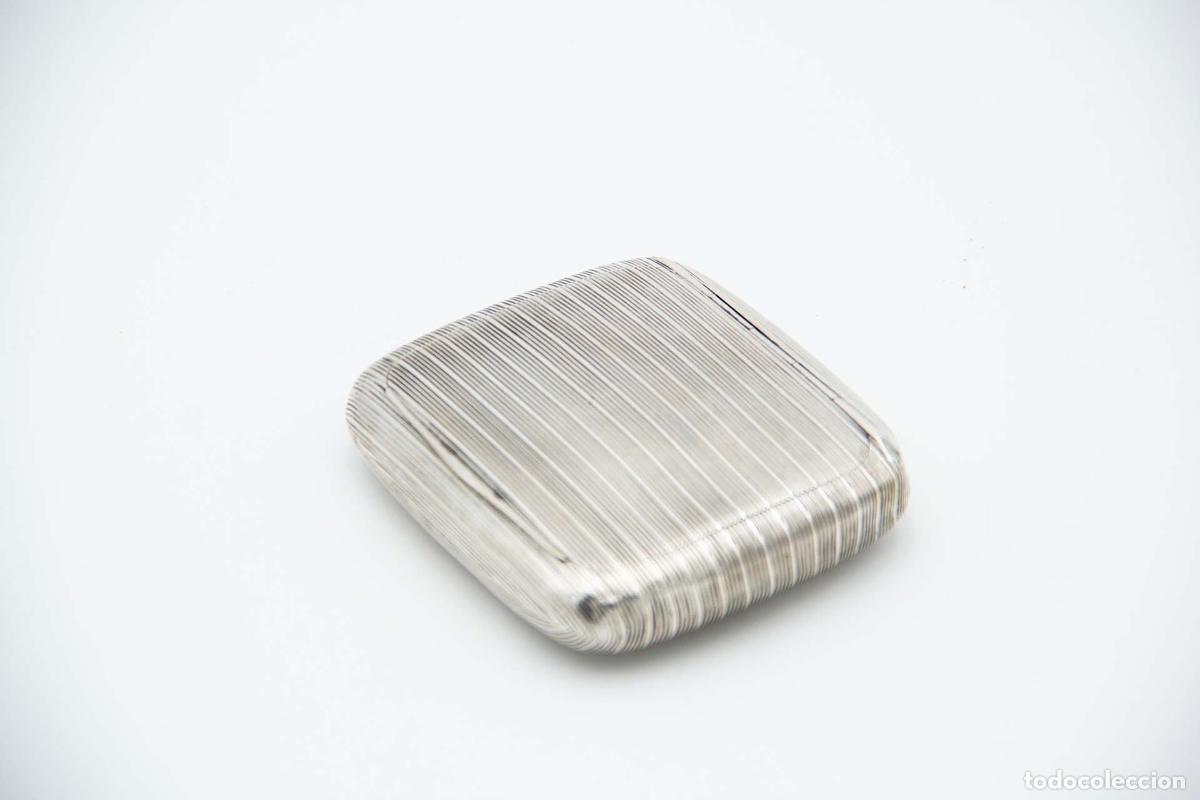 Antig&uuml;edades: Caja de tabaco, en plata - Foto 2