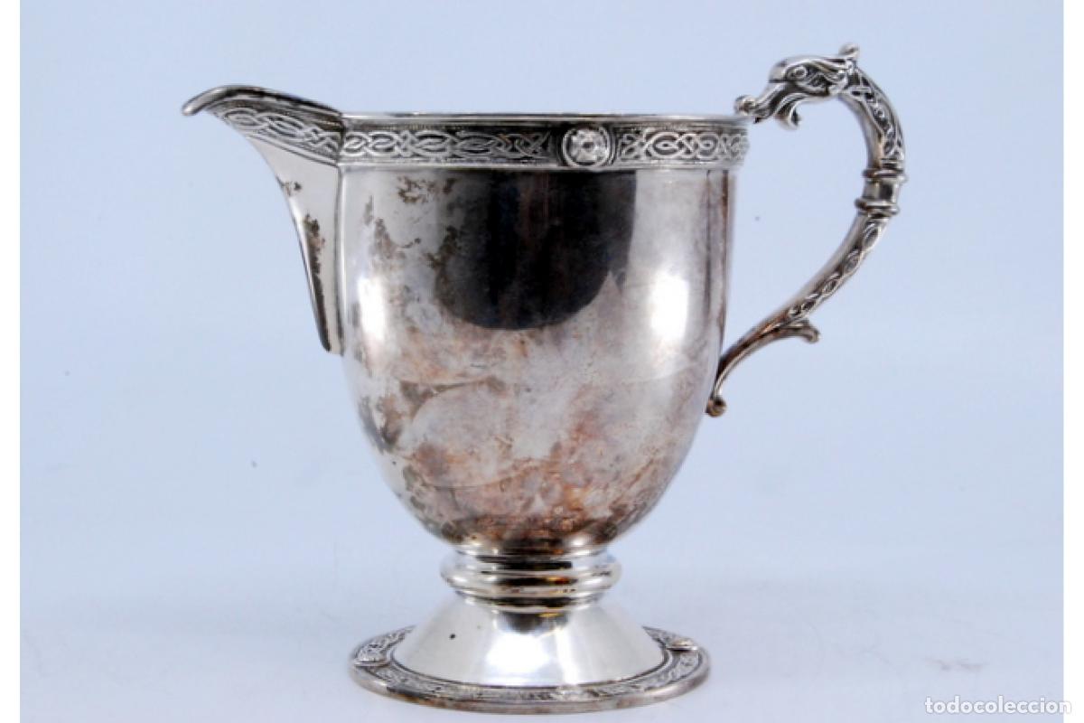 Antig&uuml;edades: Jarra de vino de plata - Foto 8