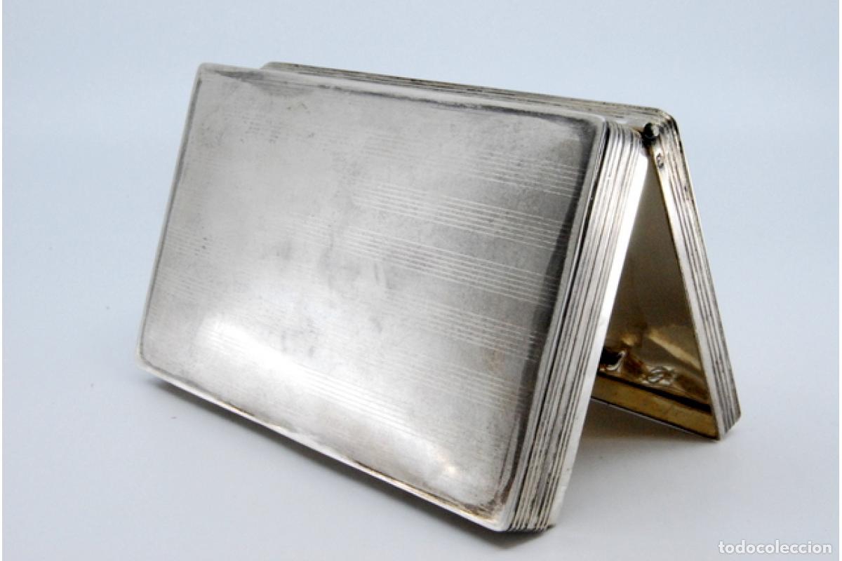 Antig&uuml;edades: Caja de tabaco, en plata - Foto 10