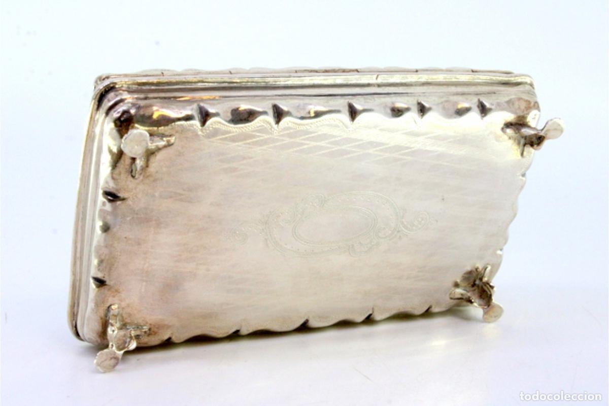 Antig&uuml;edades: Caja de tabaco, en plata - Foto 3