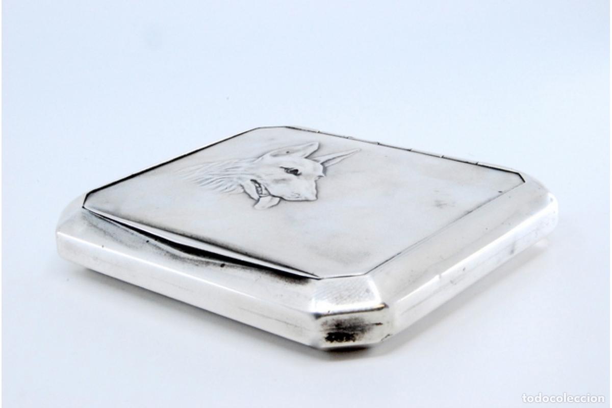 Antig&uuml;edades: Caja de tabaco, en plata - Foto 3
