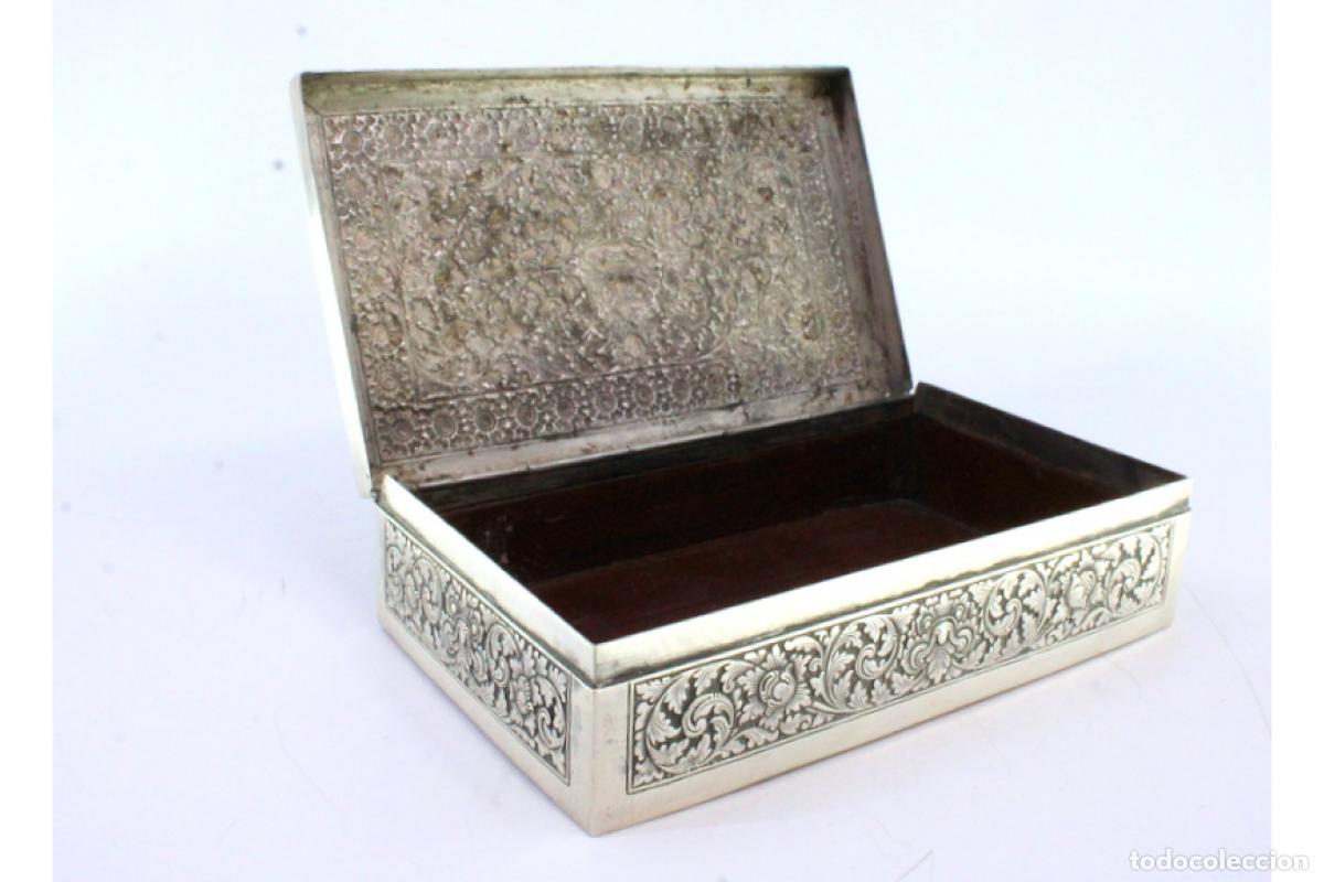 Antig&uuml;edades: Caja de tabaco, en plata - Foto 5