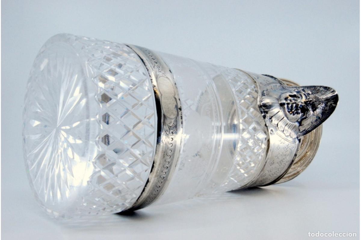 Antig&uuml;edades: Jarra de vino de plata - Foto 4