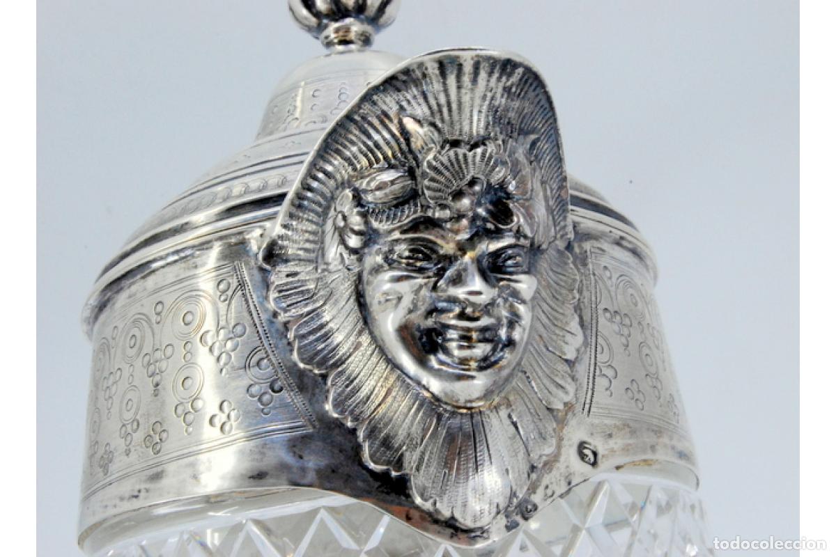 Antig&uuml;edades: Jarra de vino de plata - Foto 9