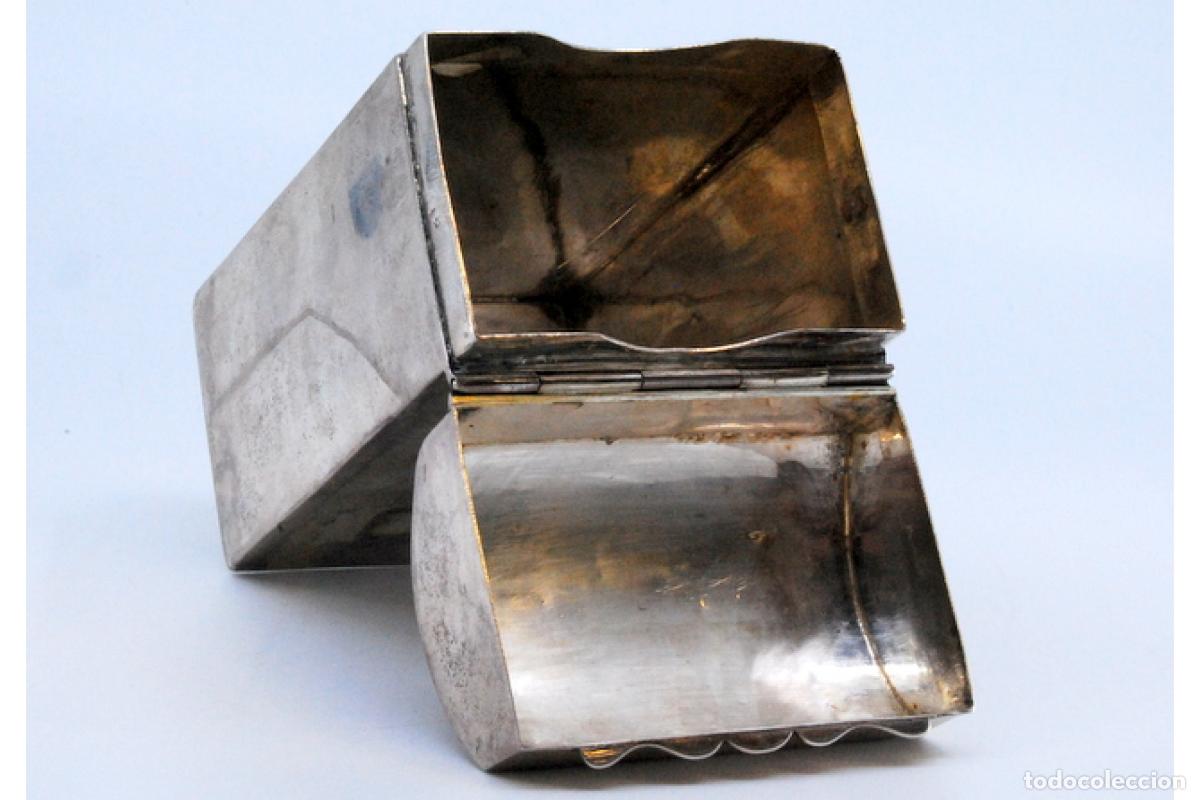 Antig&uuml;edades: Caja de tabaco, en plata - Foto 3