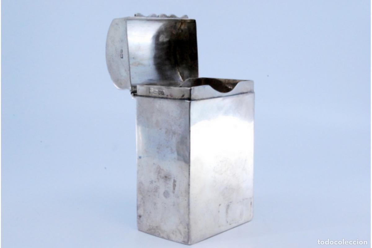 Antig&uuml;edades: Caja de tabaco, en plata - Foto 5