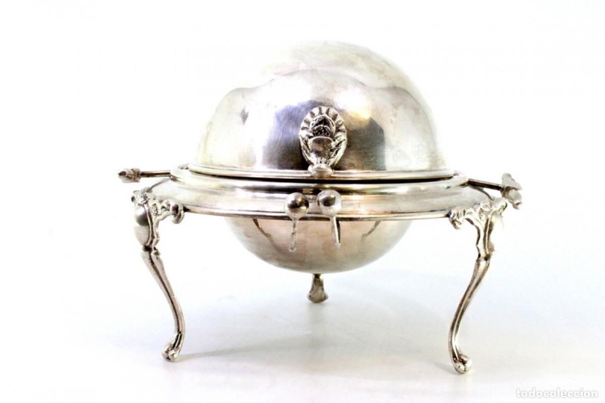 Antig&uuml;edades: Copa de caviar de plata - Foto 2
