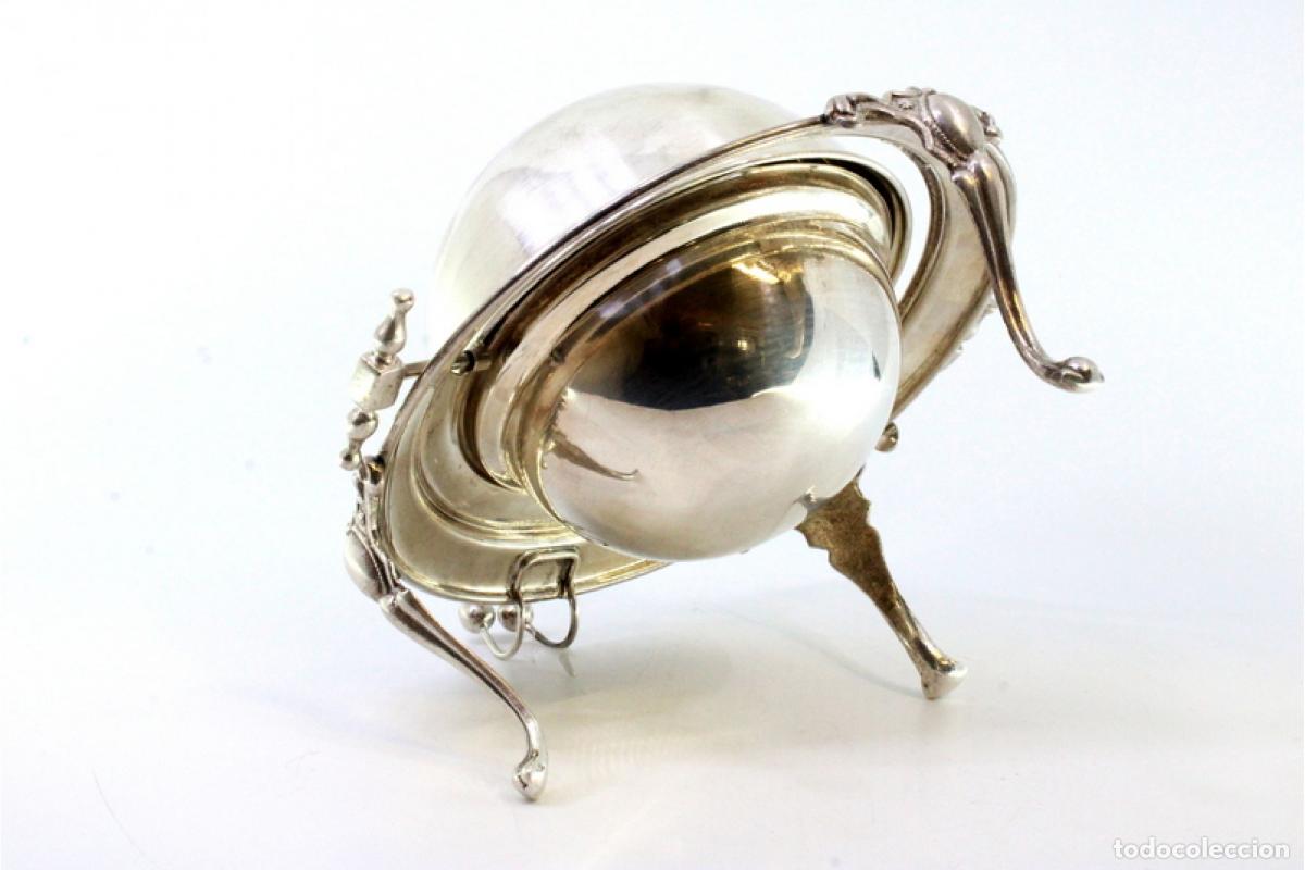 Antig&uuml;edades: Copa de caviar de plata - Foto 6