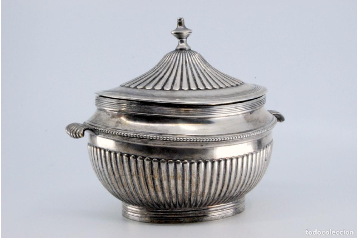 Antig&uuml;edades: azucarero de plata - Foto 3