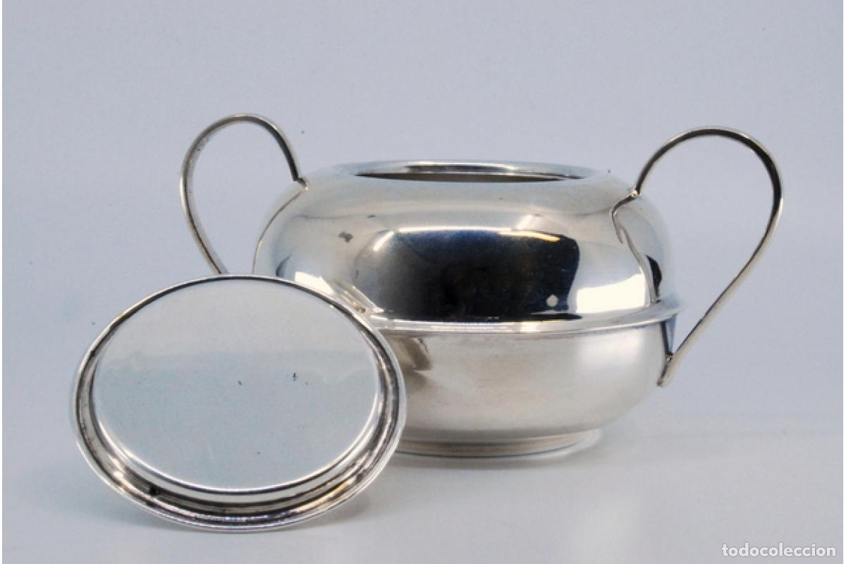 Antig&uuml;edades: azucarero de plata - Foto 4