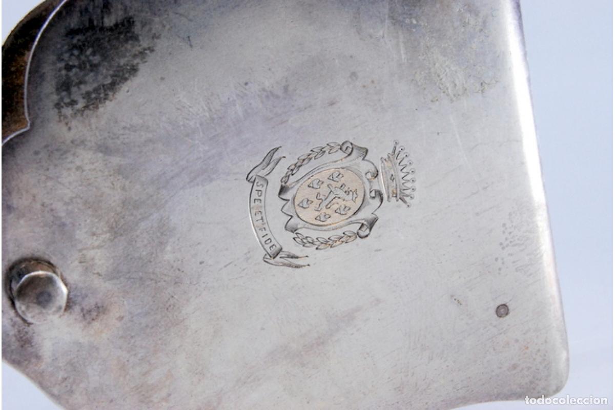 Antig&uuml;edades: Pinzas de plata para ensalada o pan. - Foto 6