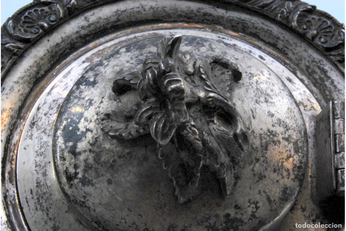 Antig&uuml;edades: tetera de plata - Foto 6