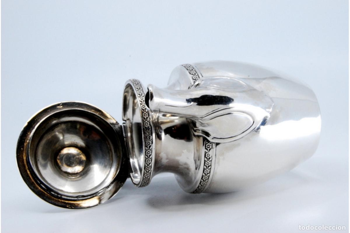 Antig&uuml;edades: tetera de plata - Foto 2