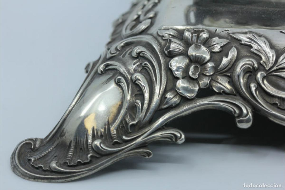 Antig&uuml;edades: tintero de plata - Foto 6