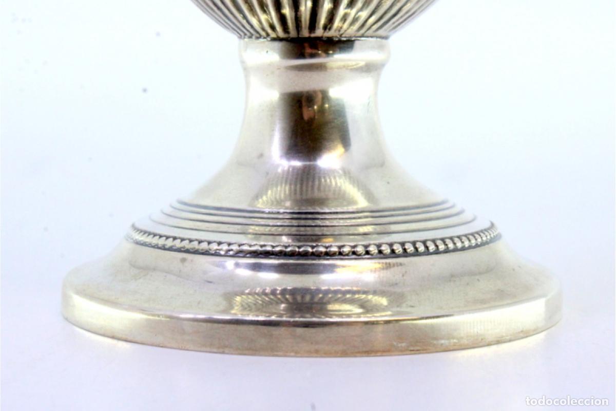 Antig&uuml;edades: jarra de leche de plata - Foto 2