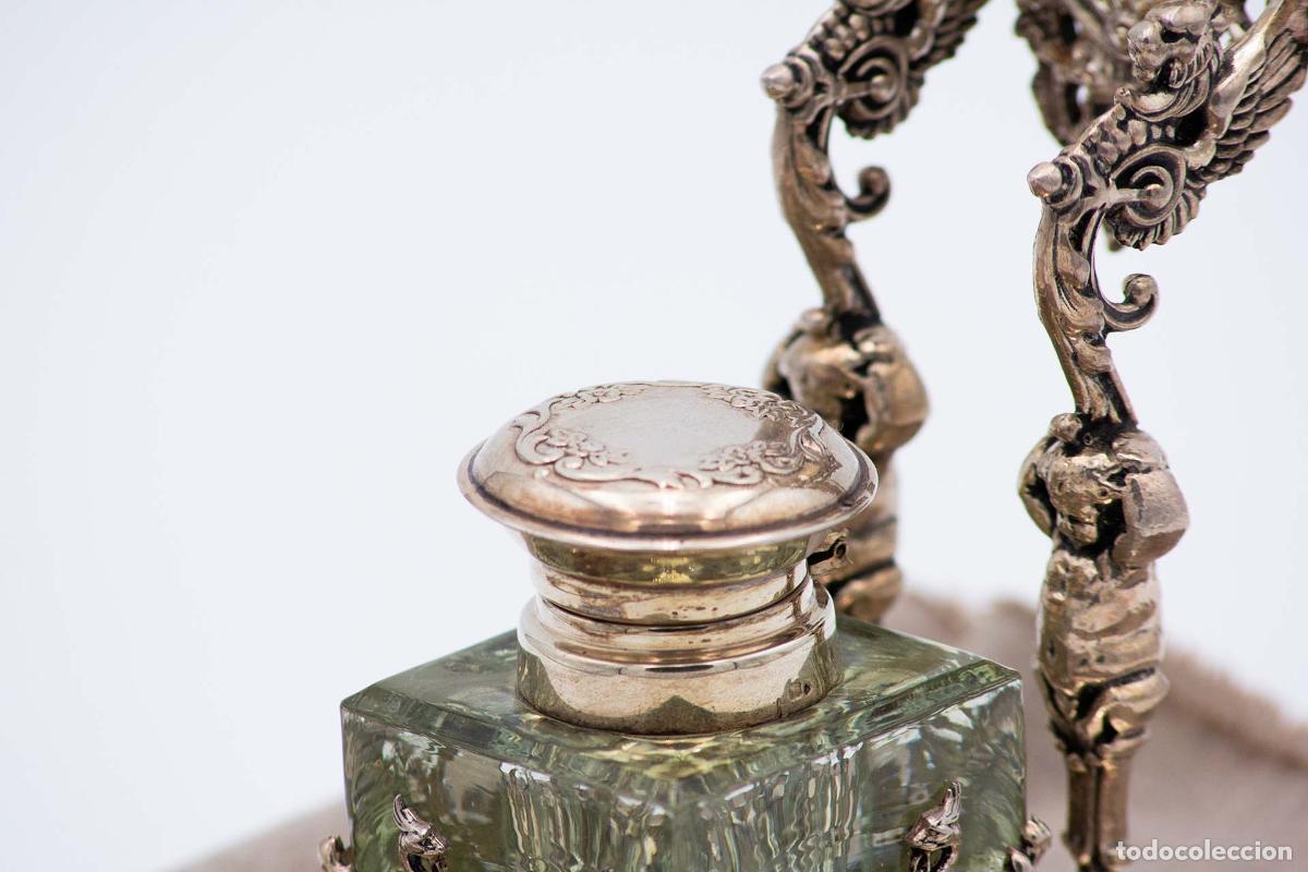Antig&uuml;edades: tintero de plata - Foto 2