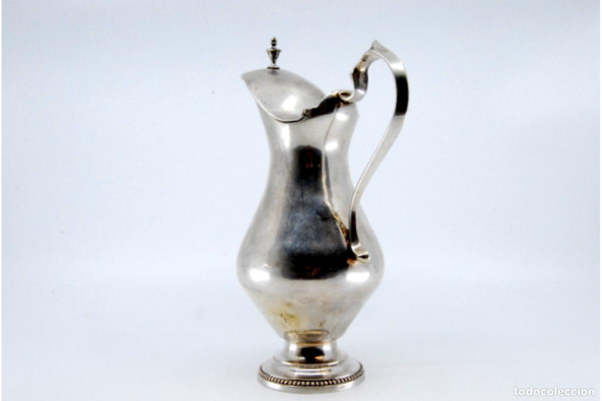 Antig&uuml;edades: jarra de leche de plata - Foto 2