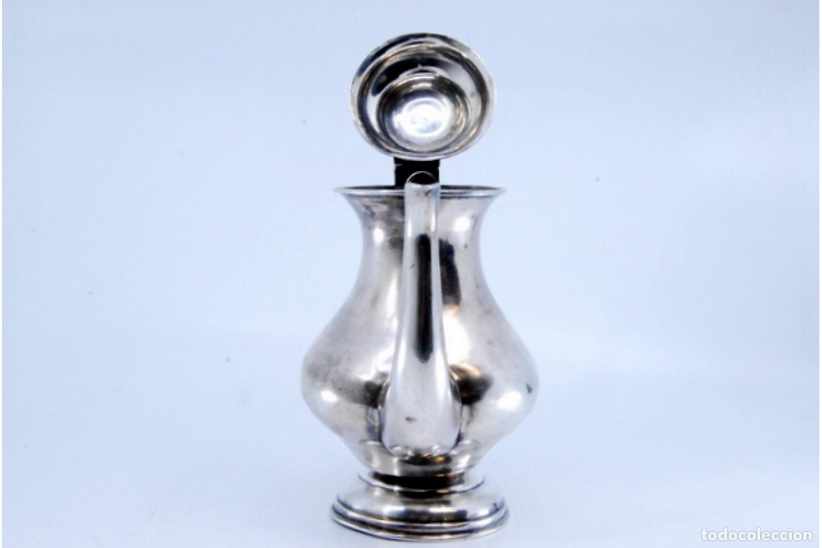 Antig&uuml;edades: Cafetera de plata - Foto 3