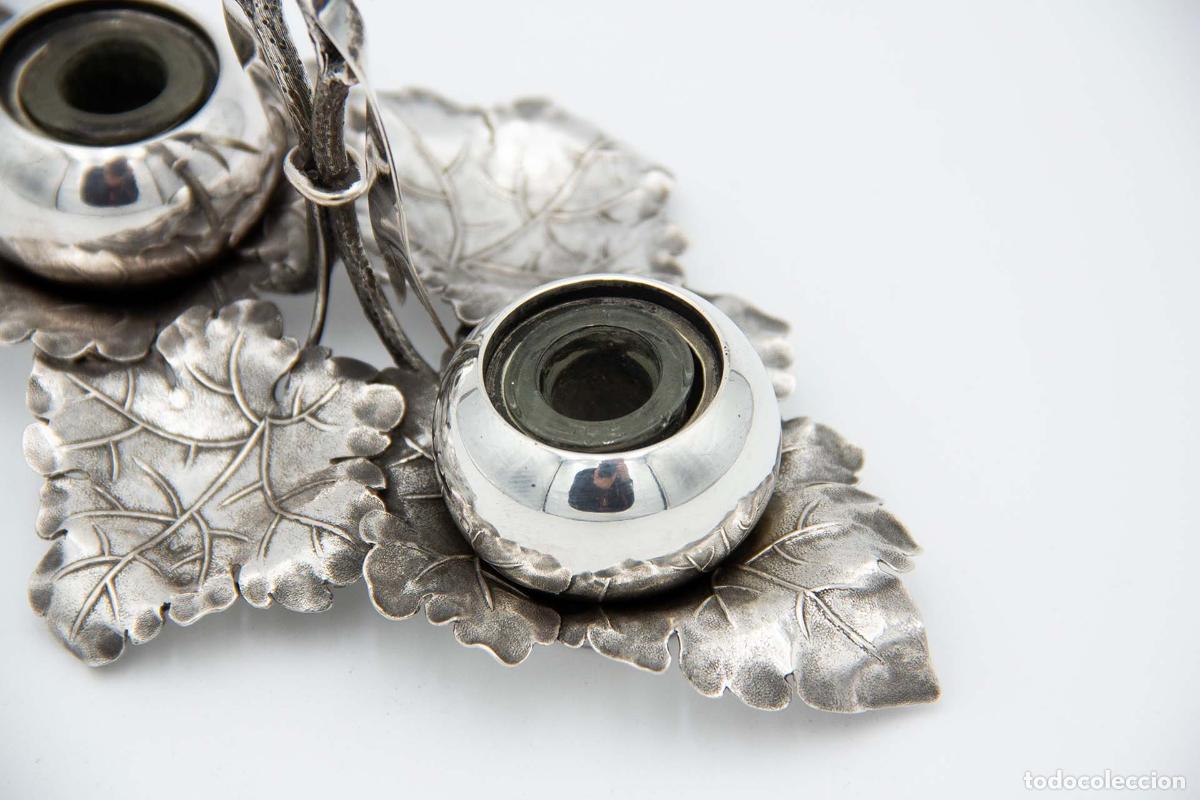 Antig&uuml;edades: tintero de plata - Foto 2
