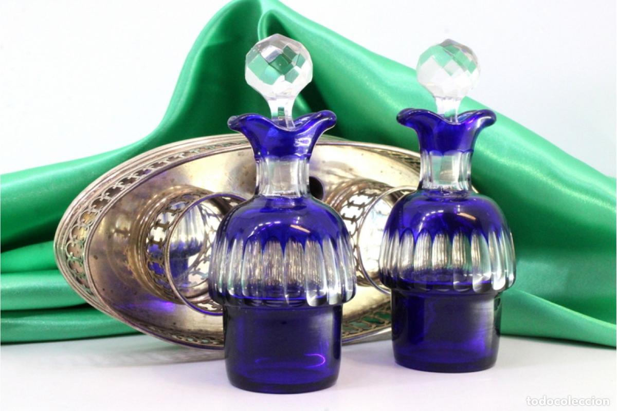 Antig&uuml;edades: Botella de licor de plata - Foto 7