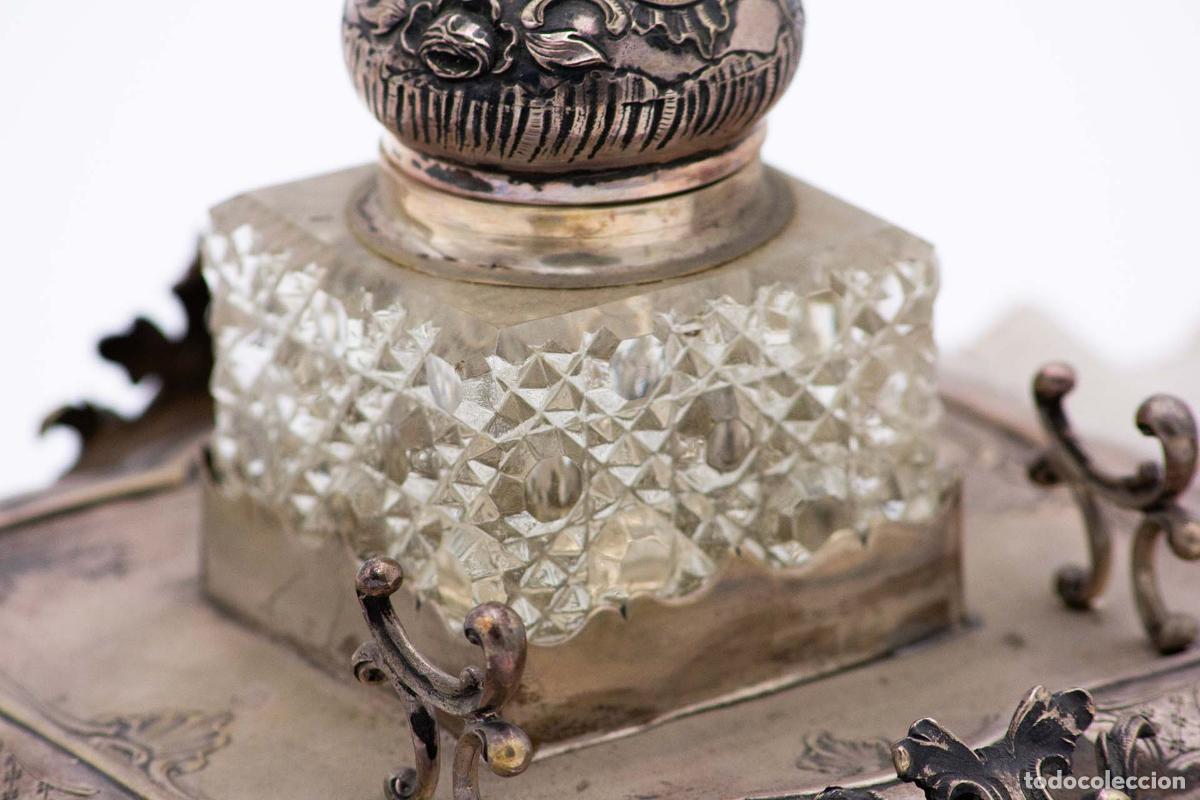 Antig&uuml;edades: tintero de plata - Foto 2