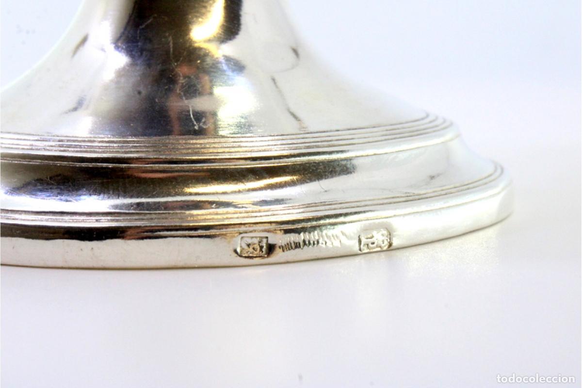 Antig&uuml;edades: jarra de leche de plata - Foto 5