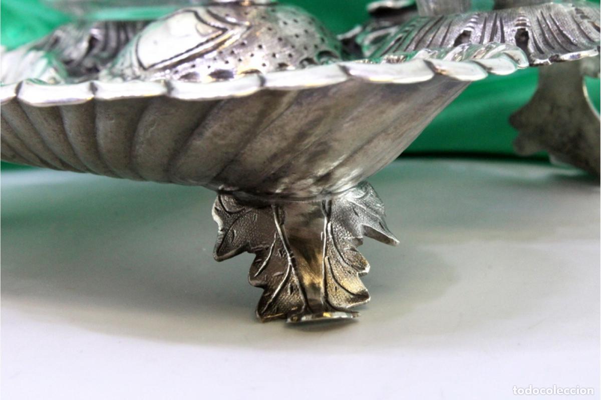 Antig&uuml;edades: tintero de plata - Foto 3