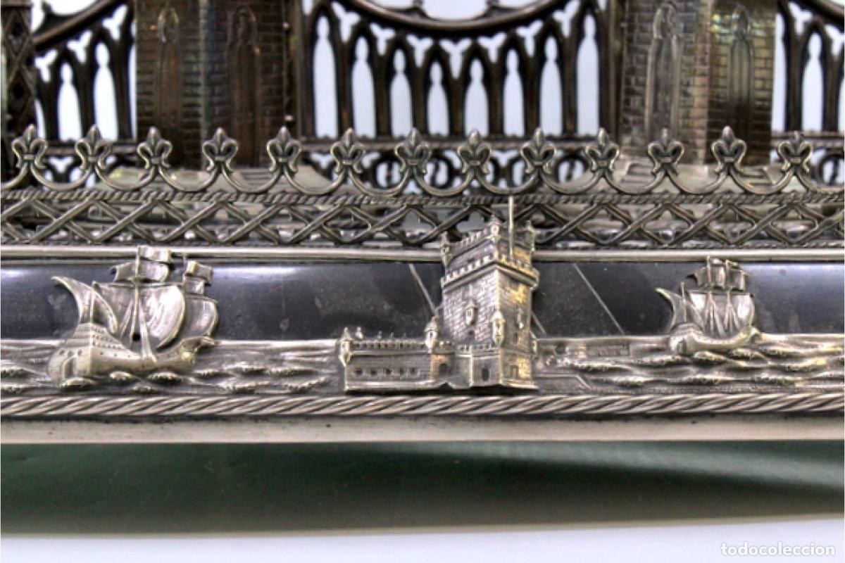 Antig&uuml;edades: tintero de plata - Foto 3