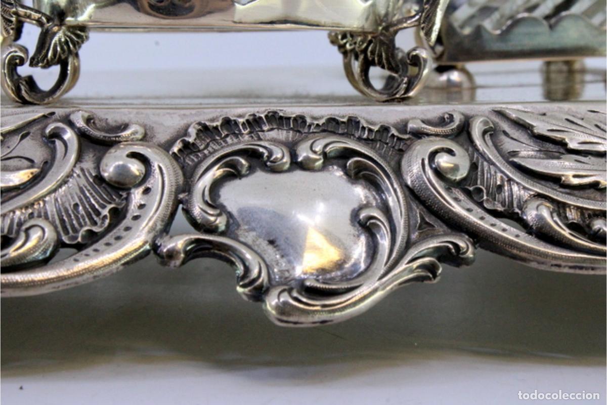 Antig&uuml;edades: tintero de plata - Foto 3