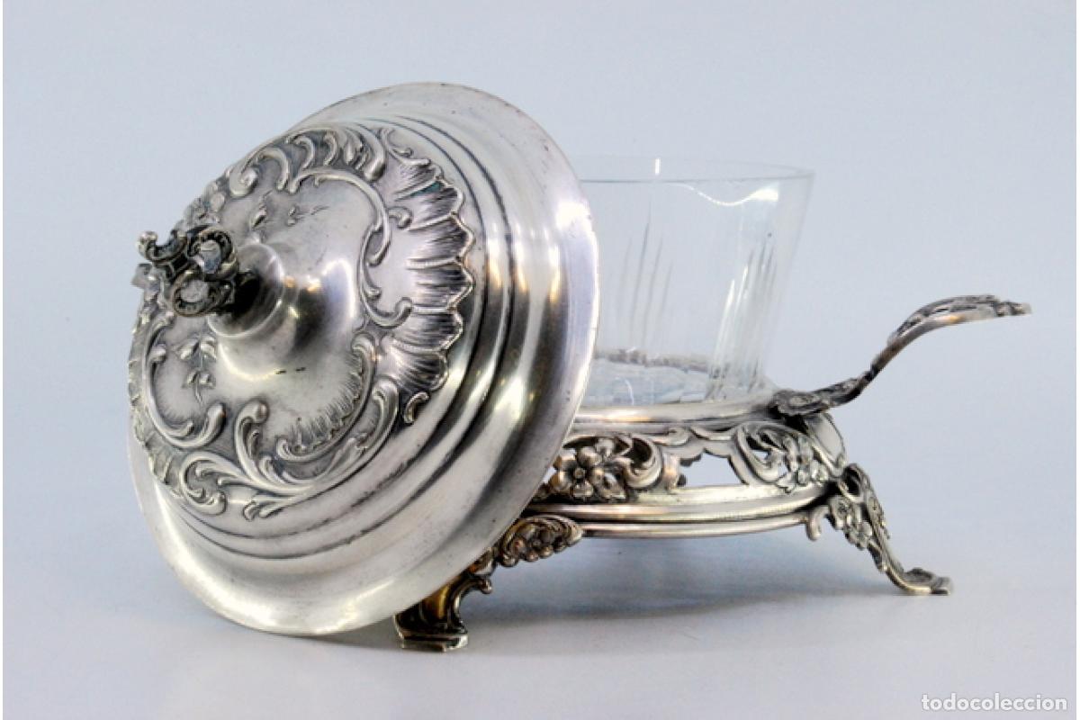 Antig&uuml;edades: mostacera de plata - Foto 6