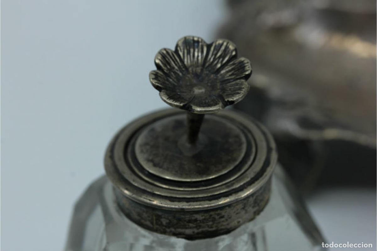 Antig&uuml;edades: tintero de plata - Foto 5
