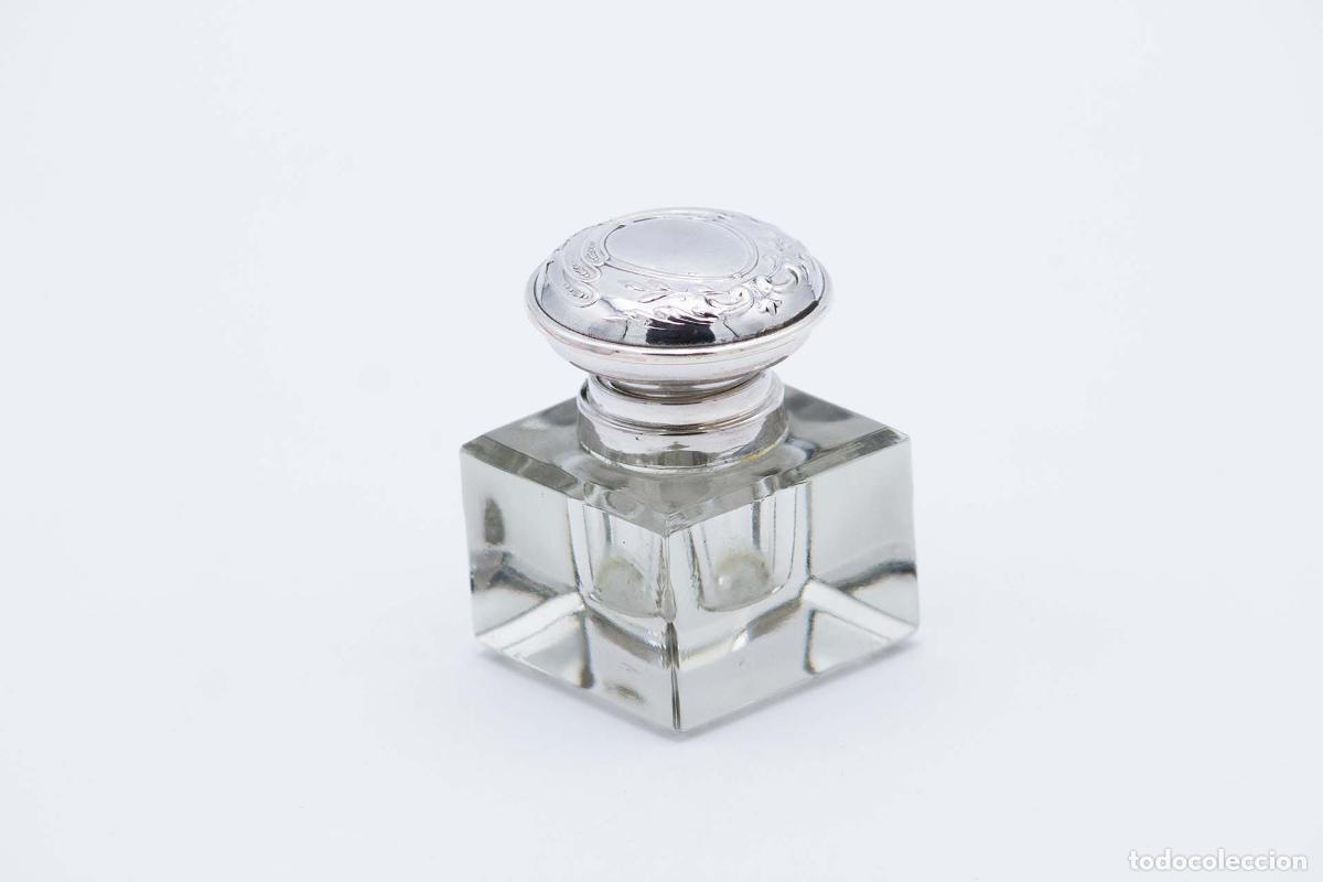 Antig&uuml;edades: tintero de plata - Foto 2