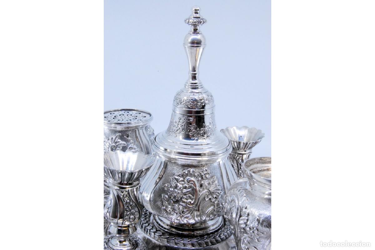 Antig&uuml;edades: tintero de plata - Foto 4