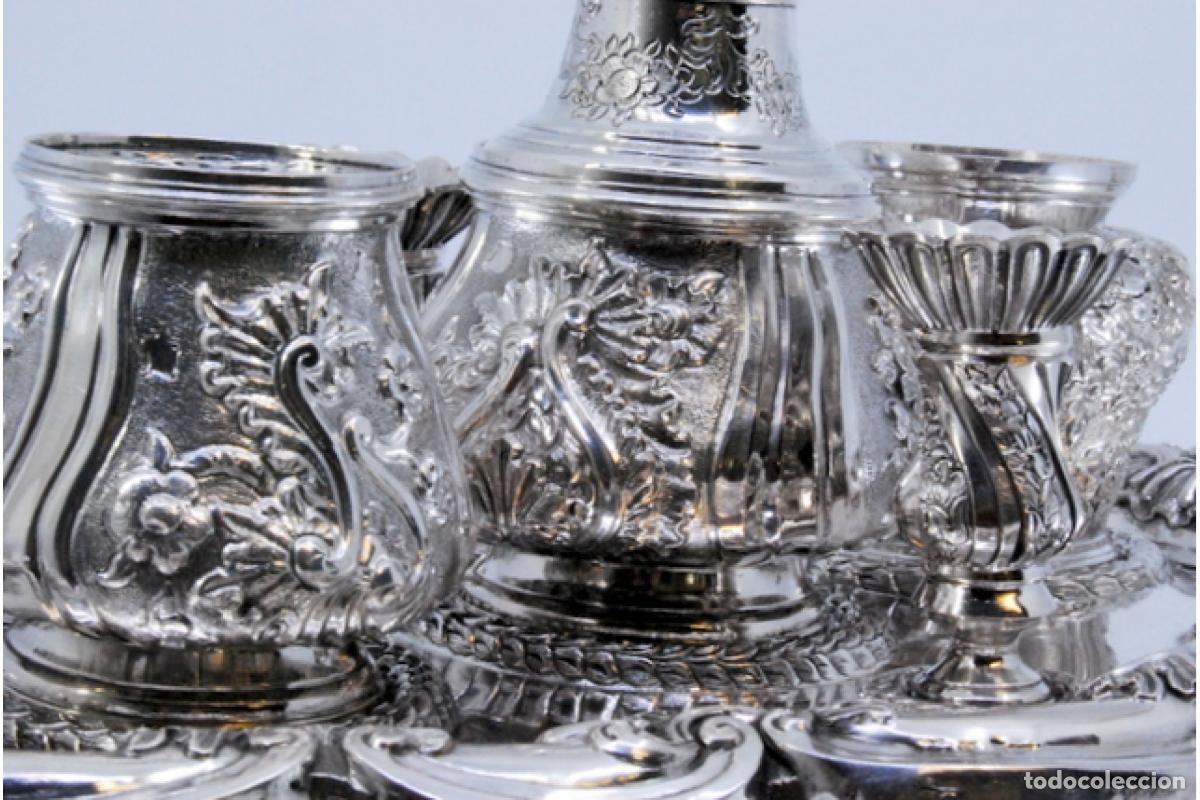 Antig&uuml;edades: tintero de plata - Foto 8