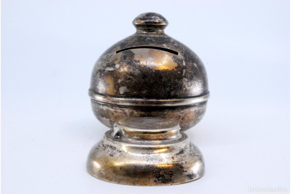 Antig&uuml;edades: hucha de plata - Foto 8