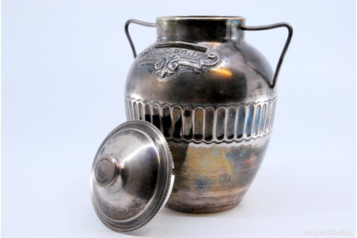Antig&uuml;edades: hucha de plata - Foto 7