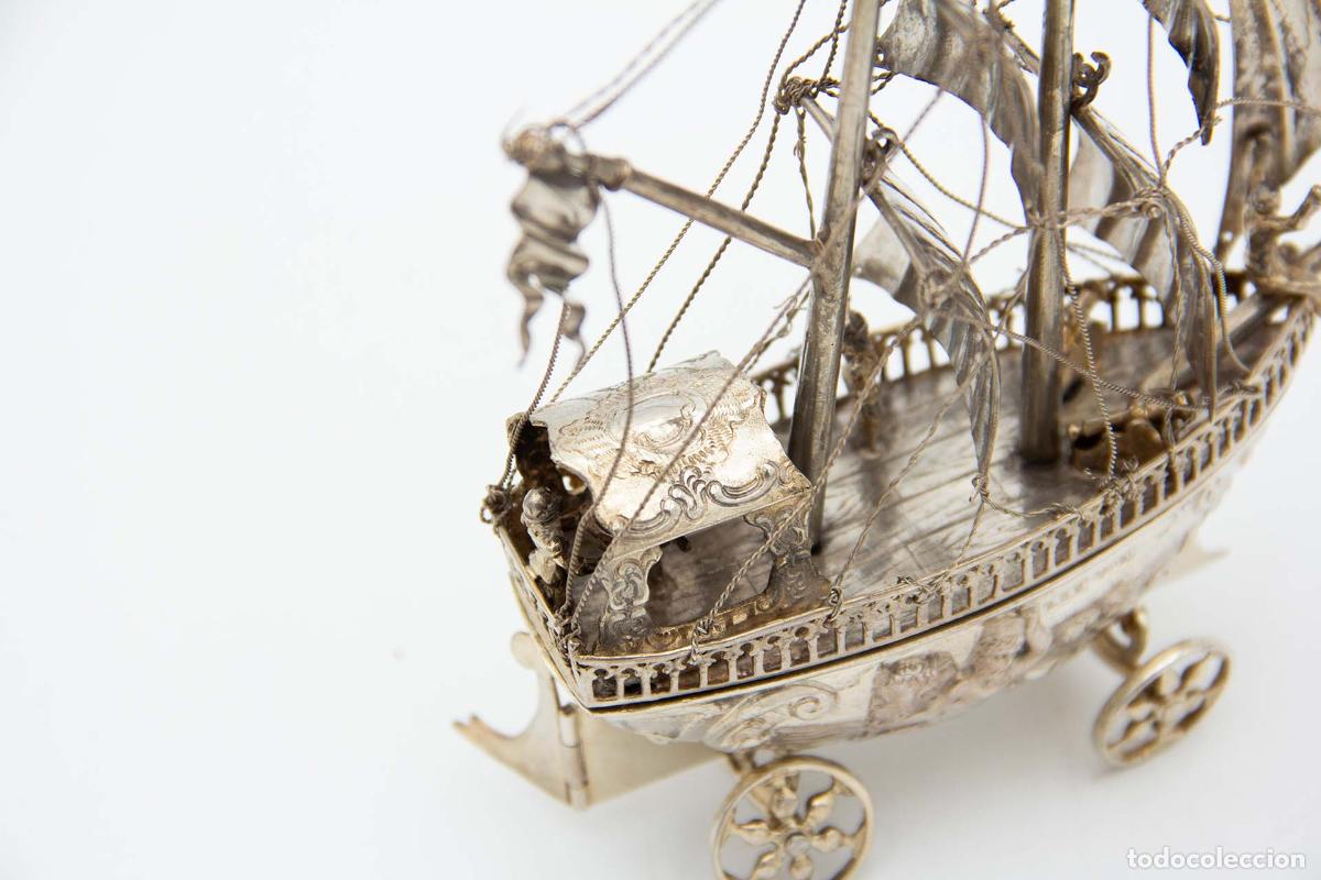 Antig&uuml;edades: Velero de plata - Foto 3
