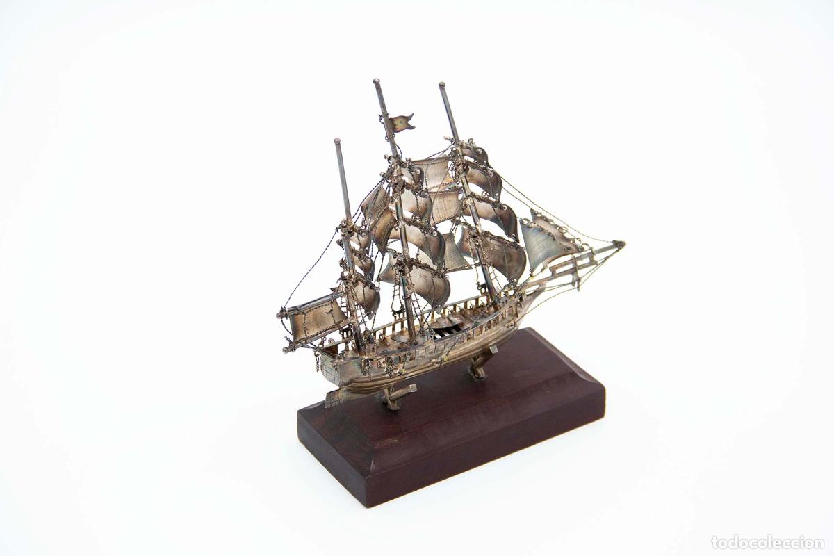 Antiquit&eacute;s: Velero de plata